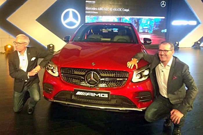Mercedes-AMG GLC 43 Coupe launched at Rs 74.8 lakh